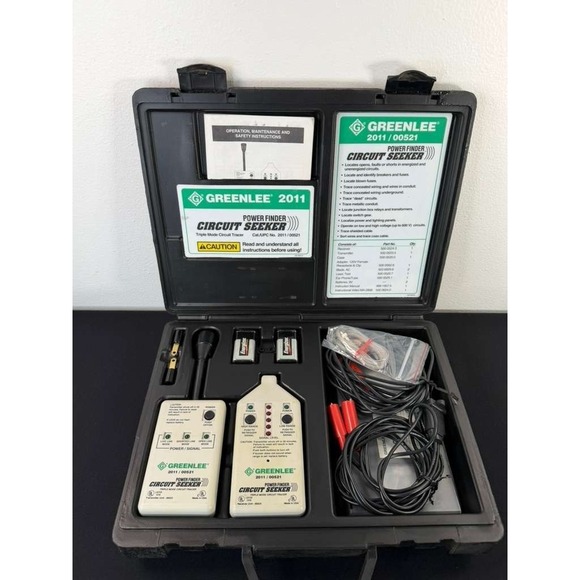 Greenlee 2011/00521 Power Finder Circuit Seeker Tested And Working - Picture 2 of 16